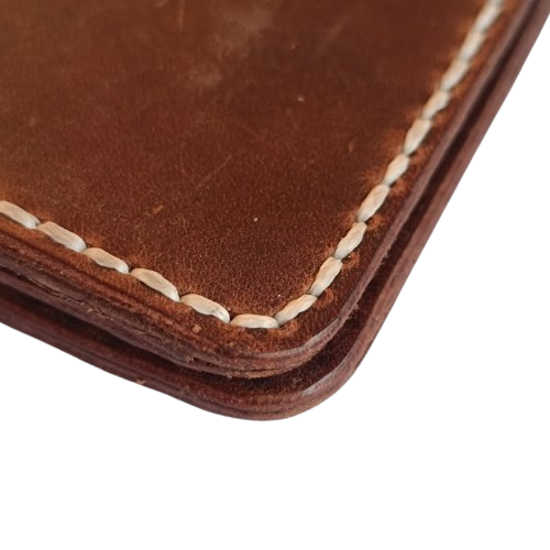 Bifold Leather Wallet - Baku Craftsmanship | Caspian Breeze CB-004 Baku Handmade Natural Genuine Leather Wallet Fabrika1972
