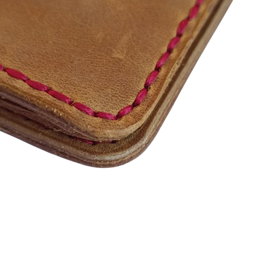 Bifold Leather Wallet - Made with Pride in Baku | Caspian Breeze CB-005 Baku Handmade Natural Genuine Leather Wallet Fabrika1972