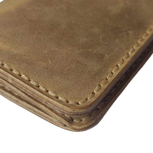 Bifold Wallet - Master Craftsman Quality | Caspian Breeze CB-009 Baku Handmade Natural Genuine Leather Wallet Fabrika1972