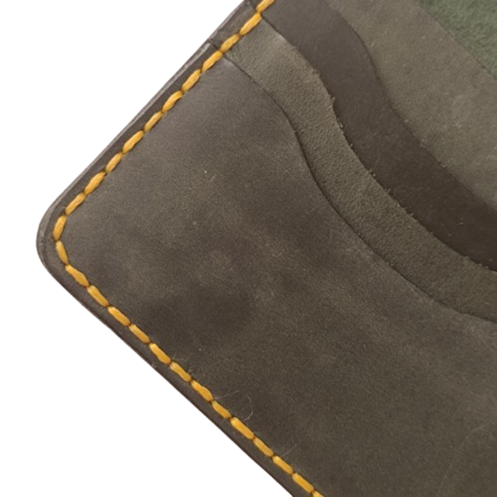 Long Leather Wallet - Crafted by Hand in Baku | Absheron AB-008 Baku Handmade Natural Genuine Leather Wallet Fabrika1972