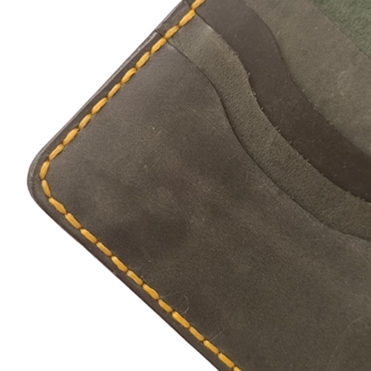 Long Leather Wallet - Crafted by Hand in Baku | Absheron AB-008 Baku Handmade Natural Genuine Leather Wallet Fabrika1972