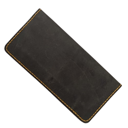 Long Leather Wallet - Crafted by Hand in Baku | Absheron AB-008 Baku Handmade Natural Genuine Leather Wallet Fabrika1972