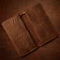 Long Leather Wallet - Locally Crafted Baku | Absheron AB-012 Baku Handmade Natural Genuine Leather Wallet Fabrika1972