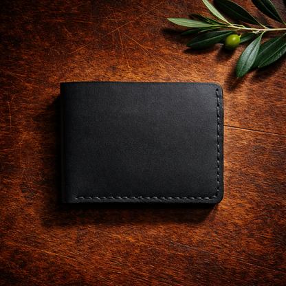 Wallet-Artisan-Crafted Leather | Atabey AT001 Baku Handmade Natural Genuine Leather Wallet Fabrika1972