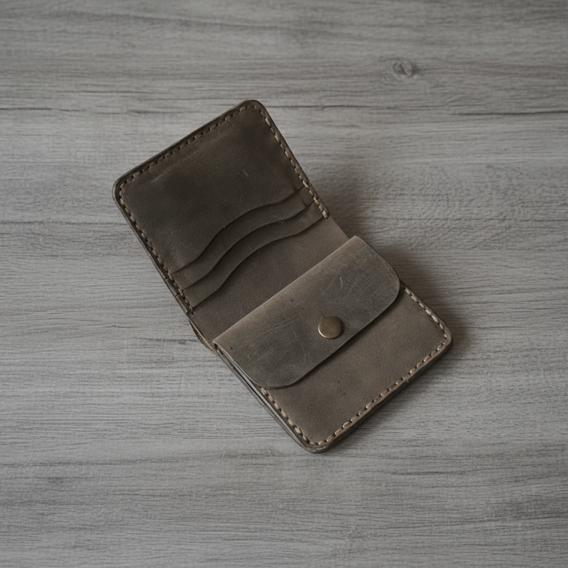 Bifold Wallet - Hand-Stitched Perfection | Caspian Breeze CB-010