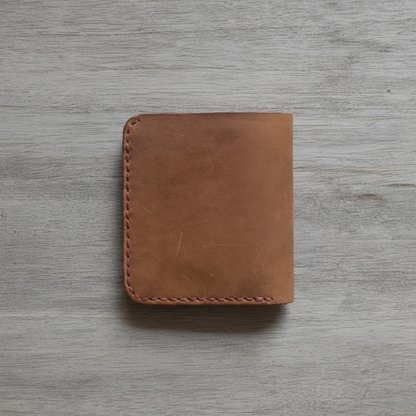Bifold Wallet - Timeless Elegance | Caspian Breeze CB-014 Baku Handmade Natural Genuine Leather Wallet Fabrika1972