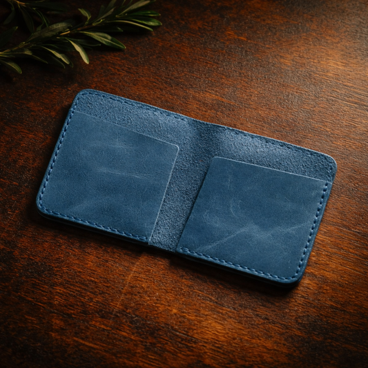 Two Side Wallet/Cardholder-Classic Leather Artistry| Dasta DA003 Baku Handmade Natural Genuine Leather Wallet Fabrika1972