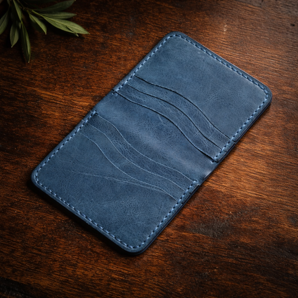 Two Side Wallet/Cardholder-Classic Leather Artistry| Dasta DA003 Baku Handmade Natural Genuine Leather Wallet Fabrika1972
