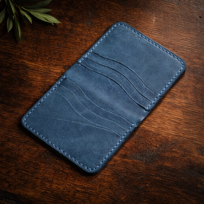 Two Side Wallet/Cardholder-Classic Leather Artistry| Dasta DA003 Baku Handmade Natural Genuine Leather Wallet Fabrika1972