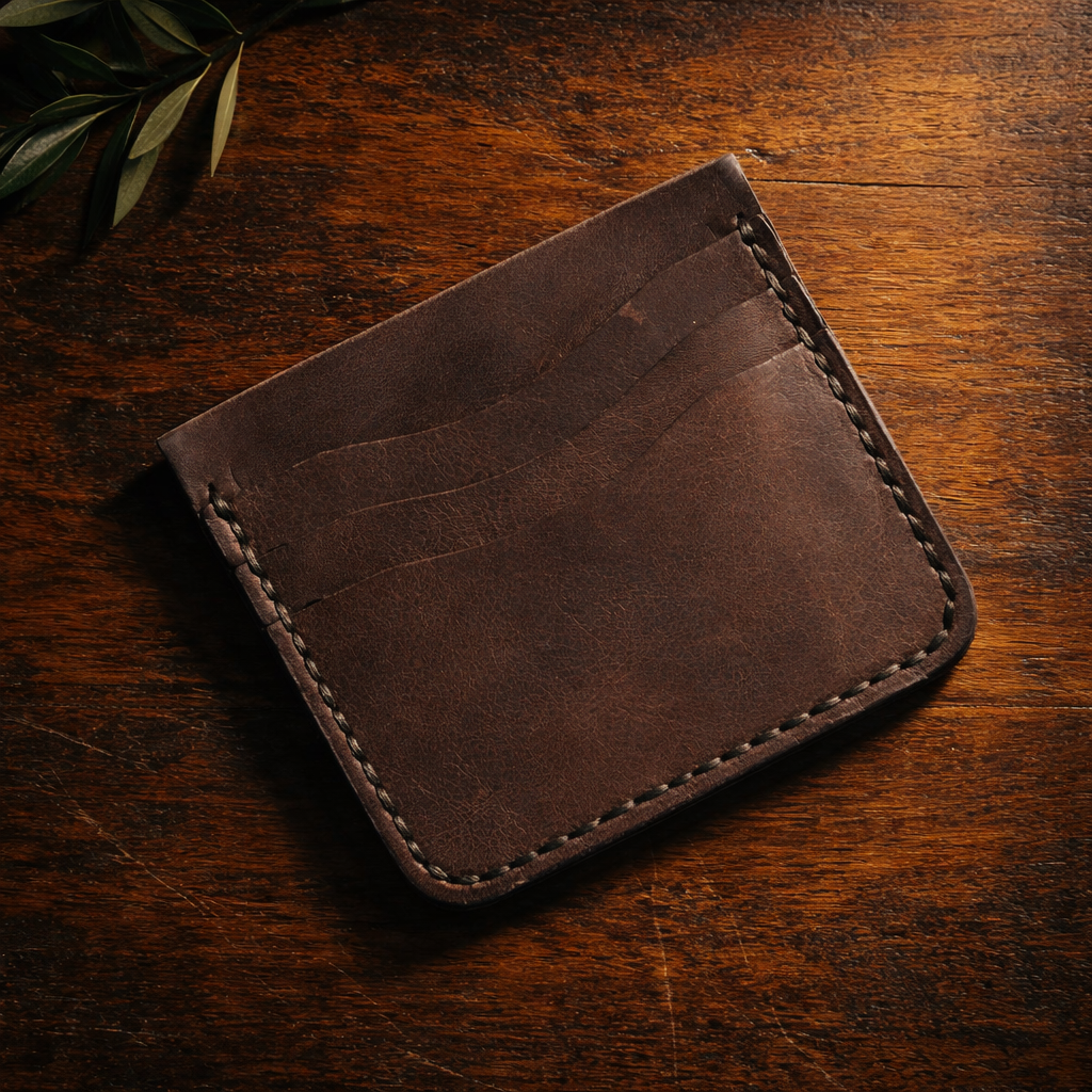 Two Side Wallet/Cardholder-Timeless Leather | Dasta DA004 Baku Handmade Natural Genuine Leather Wallet Fabrika1972