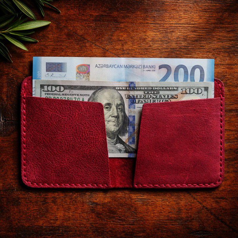 Two Side Wallet/Cardholder-Enduring Leather Craftsmanship | Dasta DA006