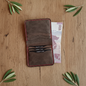 Bifold Wallet - Built to Last Generations | Sahra SA-007 Baku Handmade Natural Genuine Leather Wallet Fabrika1972