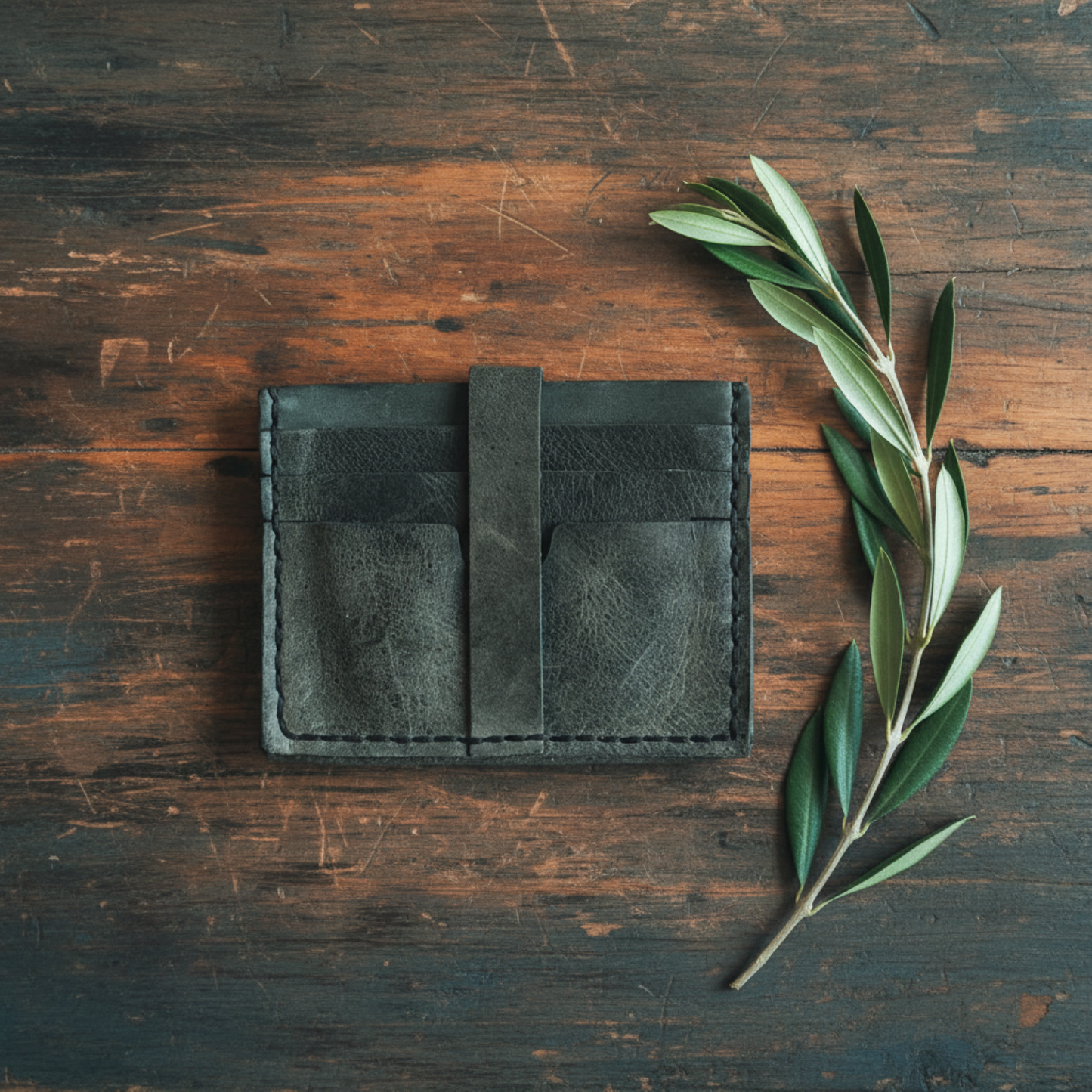 Wallet Cardholder - Heritage Crafted Leather | Zange ZN-001 Baku Handmade Natural Genuine Leather Wallet Fabrika1972