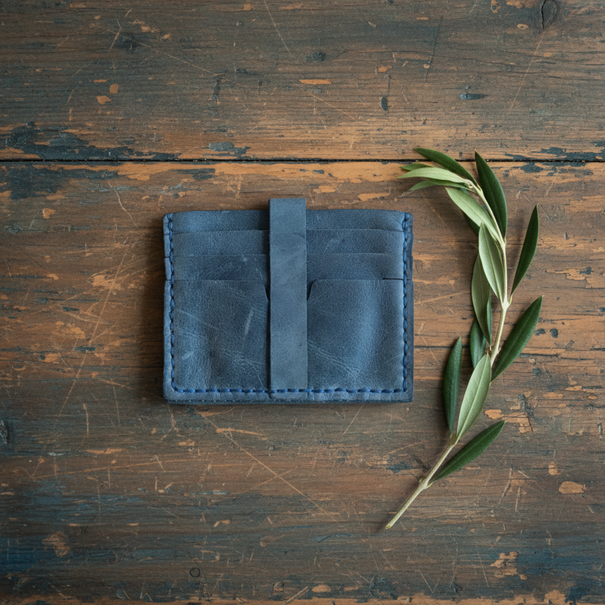 Wallet Cardholder - Heritage Crafted Leather | Zange ZN-002 Baku Handmade Natural Genuine Leather Wallet Fabrika1972